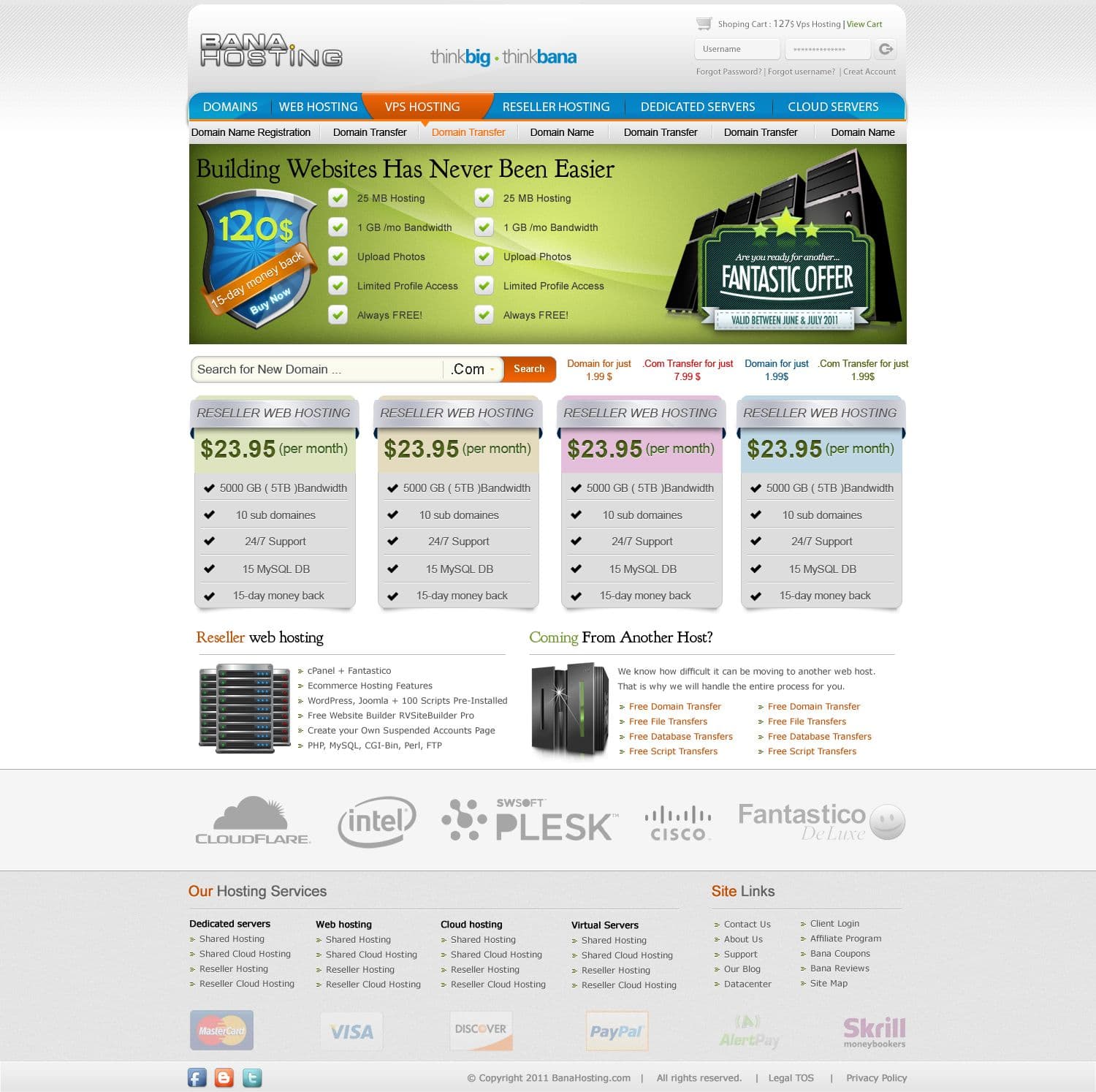 Bana Hosting: Digital Infrastructure You Can Trust — Screenshot 2