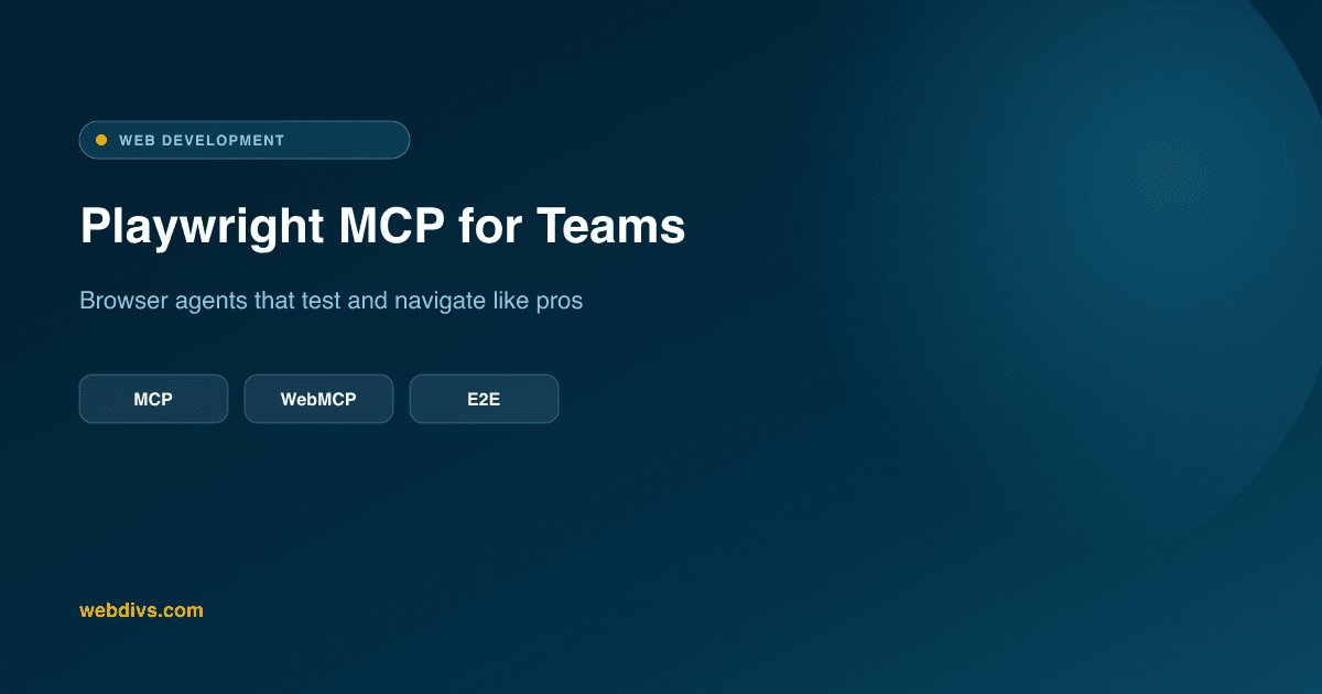 Playwright MCP in Plain English: Let AI Browse and Test Without Breaking QA