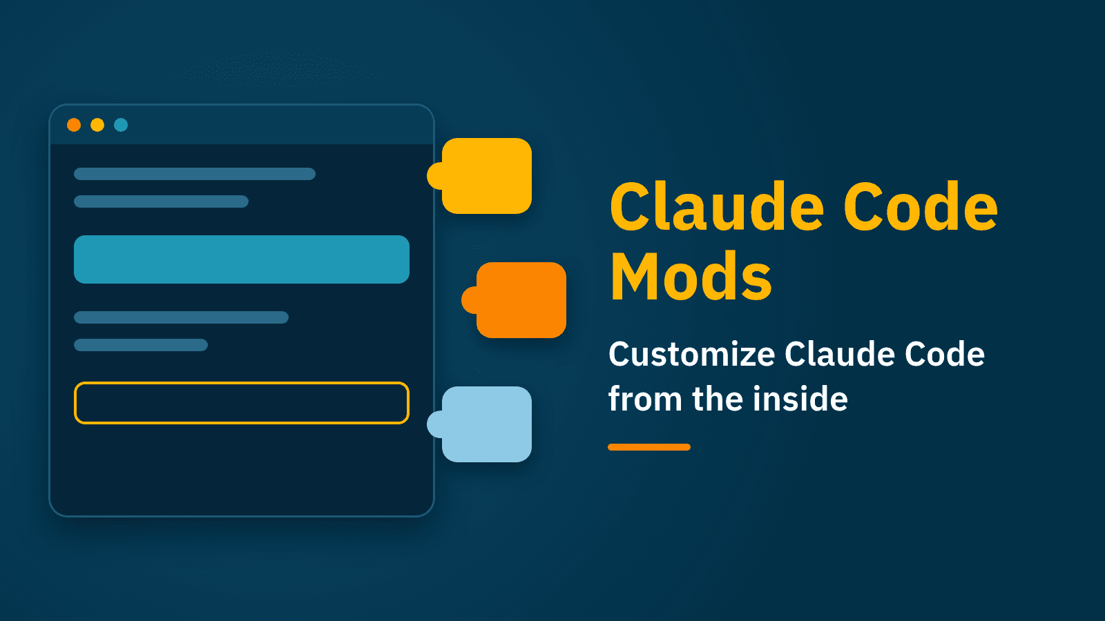 Claude Code Mods: a practical guide to customizing Claude Code from the inside
